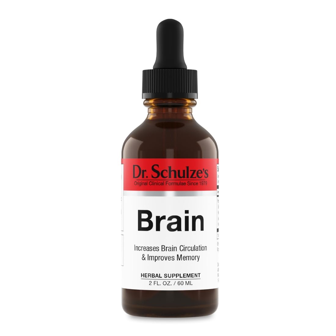 Dr. Schulze's Brain Formula 2 oz. - Vegan and Wild-Harvested | Stimulates Circulation and and Improved Mental Focus Dr. Schulze's uk supplements