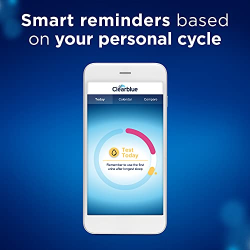 Clearblue Connected Ovulation Test System featuring Bluetooth connectivity and Advanced Clearblue uk supplements