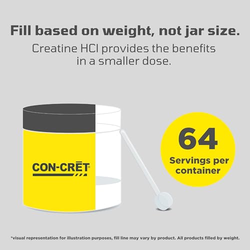 CON-CRET Creatine HCl Powder | Supports Muscle, Cognitive, and Immune Health ProMera Sports uk supplements