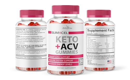 SlimXcel Keto ACV Gummies Weight Loss - 1500mg Once a Day, Strong Time Released Advanced Malibu Labs uk supplements