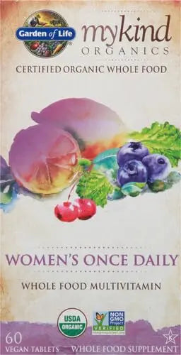 Garden of Life Organics Multivitamin for Women - Women's Once Daily Multi - Whole Food Multi with Iron,Biotin,Vegan Organic Womens Multivitamin Garden of Life uk supplements