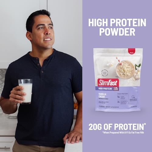 SlimFast High Protein Meal Replacement Powder, 26 Servings, Advanced Nutrition SlimFast uk supplements