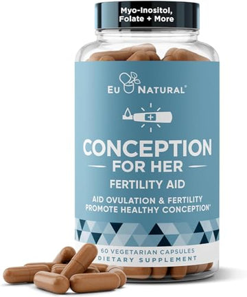 Conception Fertility Supplements for Women – Prenatal Vitamins – Promote Hormone Balance Eu Natural uk supplements