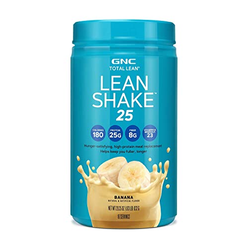 GNC Total Lean | Lean Shake 25 Protein Powder | High-Protein Meal Replacement Shake GNC uk supplements