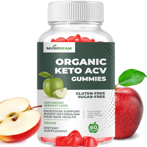 Keto ACV Gummy for Advanced Weight Loss - Gluten Sugar Free Rapid Belly Fat Burner MuseBeam uk supplements