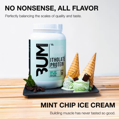 RAW Whey Isolate Protein Powder, Mint Chip Ice Cream (CBUM Itholate Protein) RAW uk supplements
