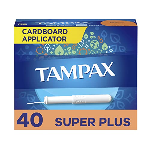 Tampax Tampons, Super Plus Absorbency, Cardboard Applicator, Leakgaurd Skirt, Unscented Tampax uk supplements