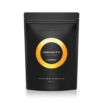 Tropeaka Immunity Powder - Immune Support Supplement, Antioxidant Rich Superfood Powder with Vitamins & Minerals, Boost Energy & Collagen Production - Vegan, Gluten Free, Non-GMO - 7oz (20 Servings) Tropeaka uk supplements