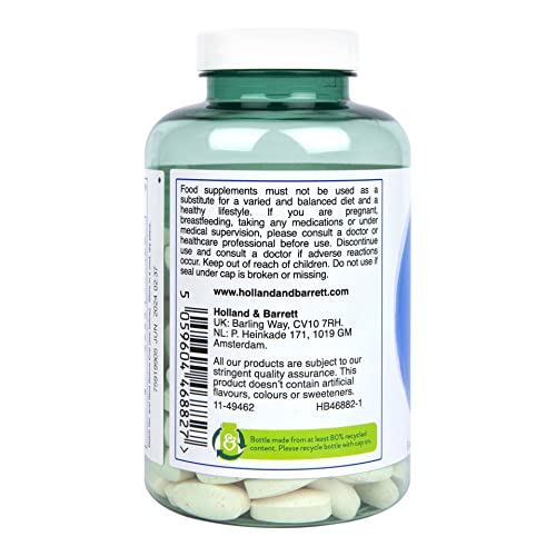 Holland & Barrett Marine Collagen with Vitamin C 3000mg 180 Tablets Holland & Barrett uk supplements