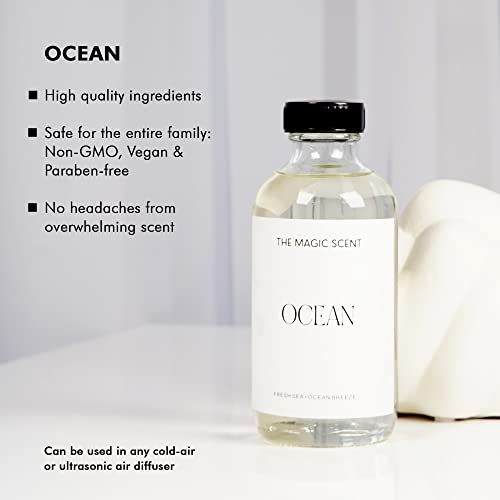 The Magic Scent"Ocean" Oils for Diffuser - HVAC, Cold-Air, & Ultrasonic Diffuser Oil - HVAC THE MAGIC SCENT uk supplements