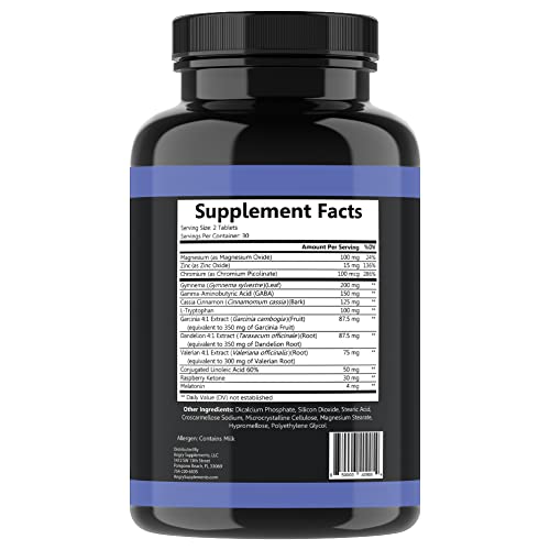Garcinia Cambogia PM Weight Loss Sleep, All Natural Supplement w/Valerian Root & Melatonin Angry Supplements uk supplements