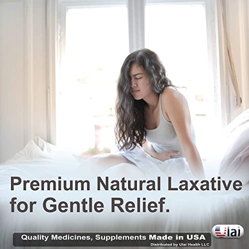 Senna Tablets 100 Ct. | Natural Vegetable Laxative [Made in USA] | Laxatives for Constipation Ulai uk supplements