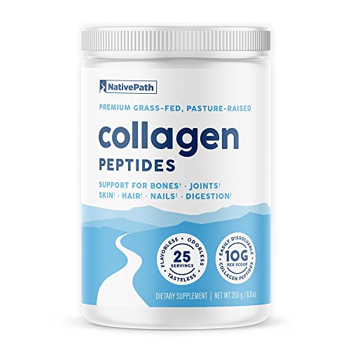 NativePath Collagen Peptides Protein - Hydrolyzed Type 1 & 3 Collagen Powder for Skin NativePath uk supplements