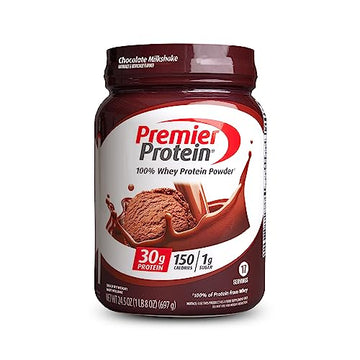 Premier Protein Powder, Chocolate Milkshake, 30g Protein, 1g Sugar, 100% Whey Protein Premier Protein uk supplements