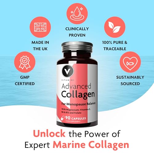 Premium Advanced Collagen Capsules for Menopause and Perimenopause – Collagen V Vitamini uk supplements