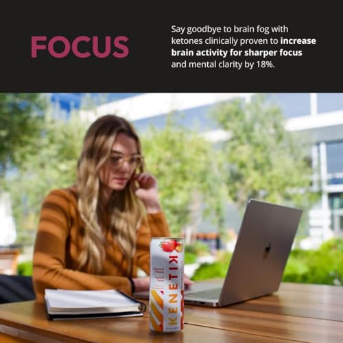 KENETIK Ketones Drink, Caffeine & Sugar Free, Keto Friendly Drinkable Ketones for Clean Kenetik uk supplements