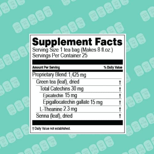 Hyleys Slim Tea Goji Berry Flavor - Weight Loss Herbal Supplement Cleanse and Detox Hyleys Tea uk supplements