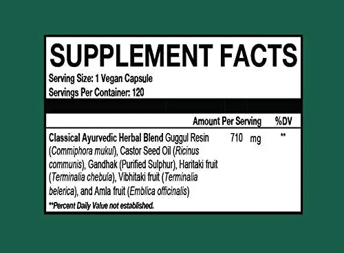 Simhanad Guggul (Joint-Immune Harmony) Harmony Nutraceuticals uk supplements