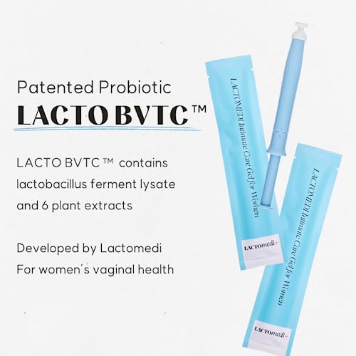 LACTOMEDI Intimate Care Gel 10pcs | Vaginal Probiotics Applicator | Yeast Infection Care LACTOMEDI uk supplements