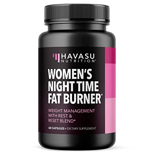 Night Time Fat Burner for Women | Weight Loss and Sleep Support Blend With Vitamin D HAVASU NUTRITION uk supplements