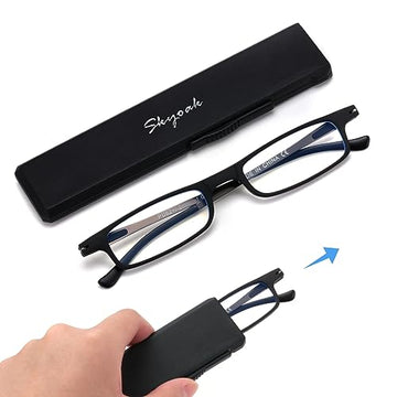 SKYOAK Ultra thin Lightweight Folding Reading Glasses Women Men TR90 Blue Light Blocking SKYOAK uk supplements