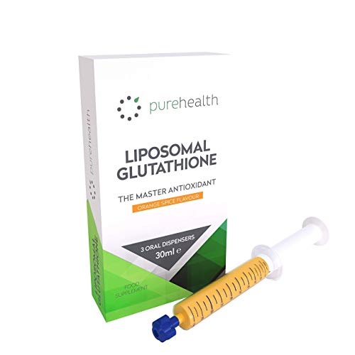 The Most Bioavailable Liposomal Glutathione on The Market Unique Patented Formula Pure Health uk supplements