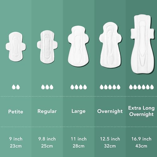 Rael Pads for Women, Organic Cotton Cover - Period Pads with Wings, Feminine Care, Sanitary Napkins Rael uk supplements