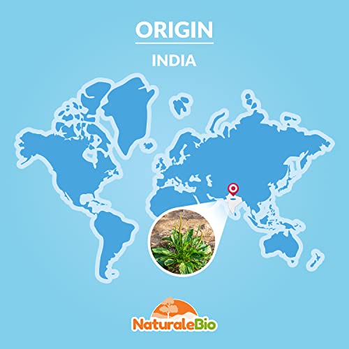 Organic Psyllium Husk - 99% Purity - 200g. Pure & Natural Psyllium Seed Husks NaturaleBio uk supplements