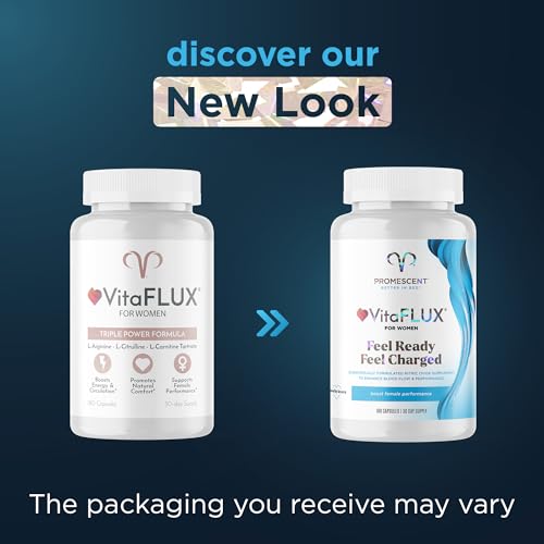 Promescent VitaFLUX Women's Nitric Oxide Booster Supplement, Boost Energy & Performance Promescent uk supplements