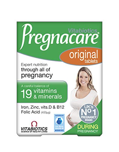 Pregnacare Vitabiotics During Pregnancy Original, 30 Count (Pack of 1) Pregnacare uk supplements