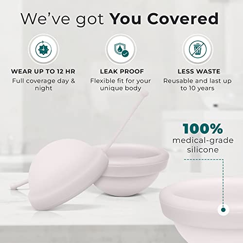 EcoBlossom Reusable Menstrual Disc with Removal String - The Most Reliable Medical Grade Silicone EcoBlossom uk supplements