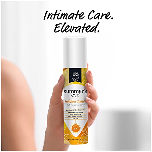 Summer's Eve Tahitian Sunset Daily Feminine Spray, 2 oz, 6 Pack Summer's Eve uk supplements