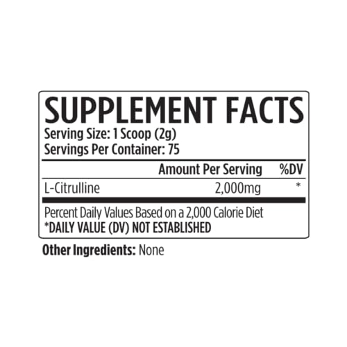 VMI Sports Citrulline Unflavored Powder Pure L-Citrulline | Promote Nitric Oxide Muscle VMI Sports uk supplements