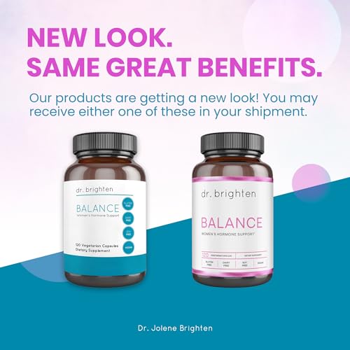 Dr. Brighten Balance - Hormone Balance for Women with Chasteberry and DIM - Targets Dr. Brighten uk supplements
