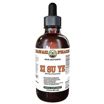 HawaiiPharm Zi Su Ye Alcohol-Free Liquid Extract, Zi Su Ye (Perilla Frutescens) Dried Leaf HawaiiPharm uk supplements