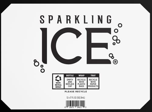Sparkling Ice, Lemon Lime Sparkling Water, Zero Sugar Flavored Water, with Vitamins Sparkling ICE uk supplements
