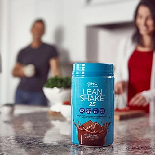 GNC Total Lean | Lean Shake 25 Protein Powder | High-Protein Meal Replacement Shake GNC uk supplements