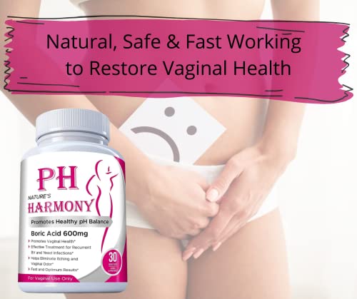 N'More Harmony 600MG Vaginal Suppositories Yeast Infection + 1 Suppository Applicator BV N'More uk supplements