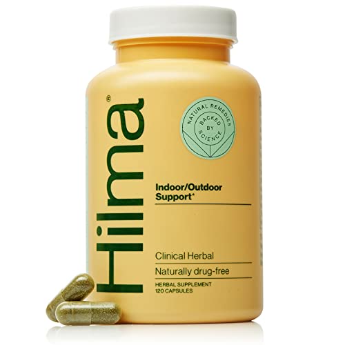 Hilma Natural Sinus Support - All Day Allergy Relief from Pollen and Dust with Butterbur Hilma uk supplements