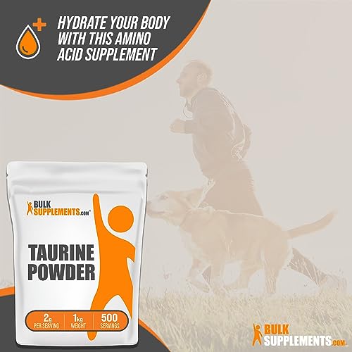 BULKSUPPLEMENTS.COM Taurine Powder - Taurine Supplement, Taurine 2000mg BULKSUPPLEMENTS.COM uk supplements