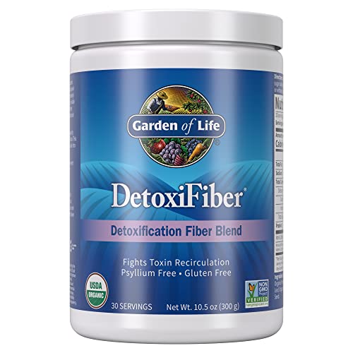 Garden of Life Organic Unflavored Fiber Powder Detox Blend with Chia, Alfalfa & Barley Garden of Life uk supplements