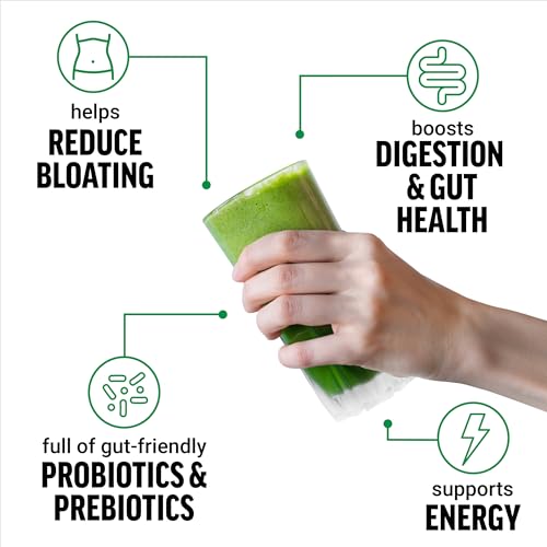 Force Factor Smarter Greens Daily Wellness Powder 2-Pack to Support Energy, Immunity & Digestion, Superfood Greens Powder with Vitamins, Minerals & Probiotics, Unflavored, 60 Servings Force Factor uk supplements