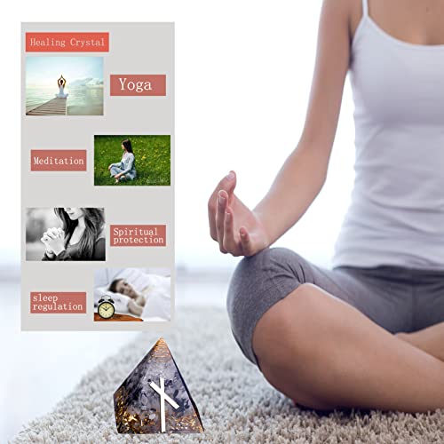 Chrikidor,Rune Pyramid，Orgone Pyramid Crystal Energy Generator Orgonite Balancing Chrikidor uk supplements