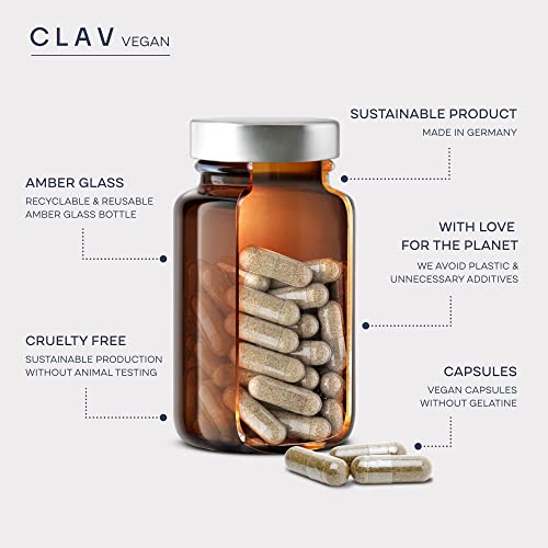 CLAV® Siberian Ginseng - 900mg Eleuthero Root Powder - Energy Supplement CLAV uk supplements