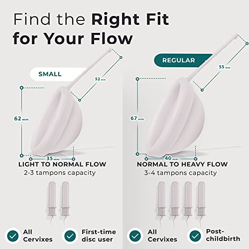 EcoBlossom Reusable Menstrual Disc with Removal String - The Most Reliable Medical Grade Silicone EcoBlossom uk supplements