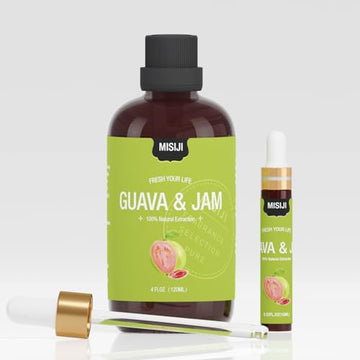 Essential Oils-MISIJI Guava & Jam Fragrance Essential Oils for Diffuser for Home 4FL.OZ Plus 0.33 MISIJI uk supplements