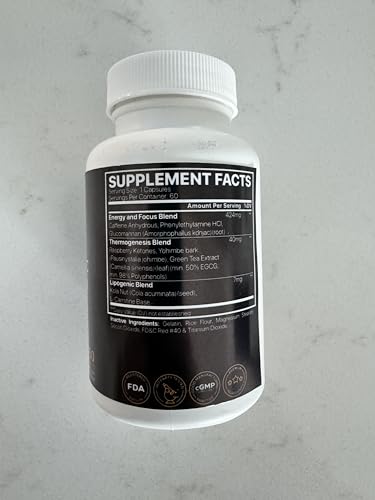 VITALUX || Premium Thermogenic Energy Burn || Metabolism Support, Boost Energy Levels EPN Supplements uk supplements
