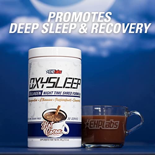EHP Labs OxySleep Collagen Peptides Powder Night Time Shred - Promotes Deep Sleep EHP Labs uk supplements