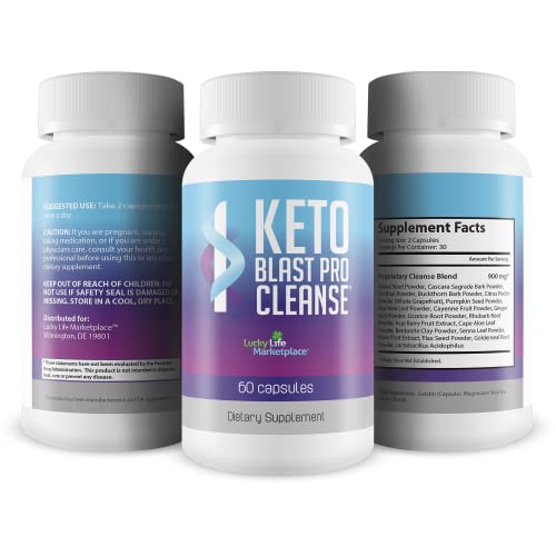 Keto Blast Pro Cleanse - Keto Friendly Keto Cleanse - Natural Probiotic & Cleanse Heath Secret uk supplements