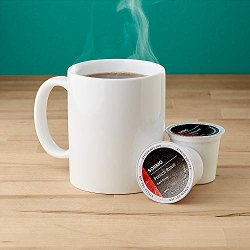 Amazon Brand - Solimo Coffee Pods, Assorted pack (French, Dark, Colombian) Solimo uk supplements